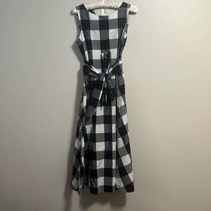 Ann Taylor Checked Dress